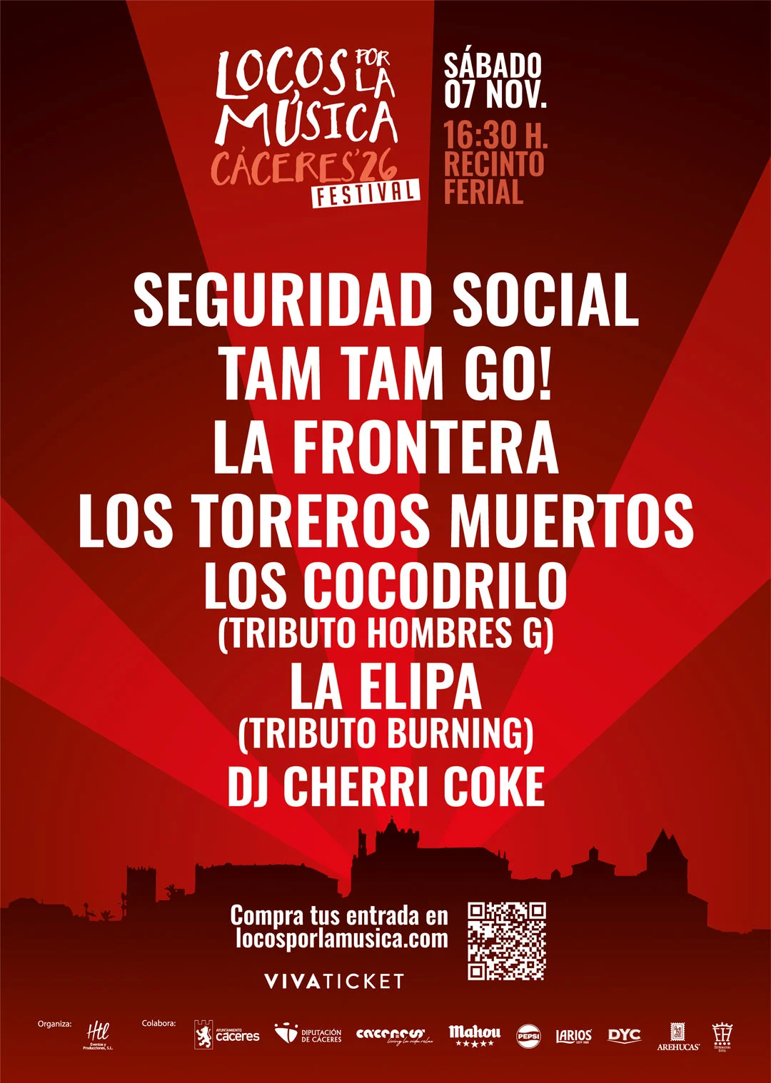 Locos por la Música Cáceres 2026